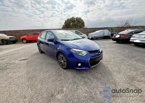 2015 Toyota Corolla L from USA, damaged, VIN 2T1BURHE2FC320324